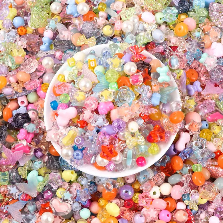 DIY Glass Beads Lucky Bags - Open in Live