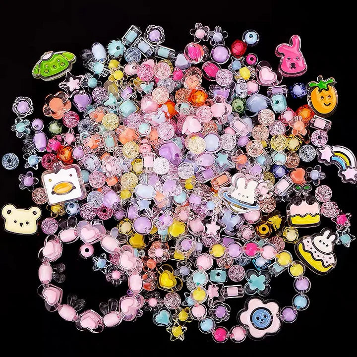 DIY Glass Beads Lucky Bags - Open in Live