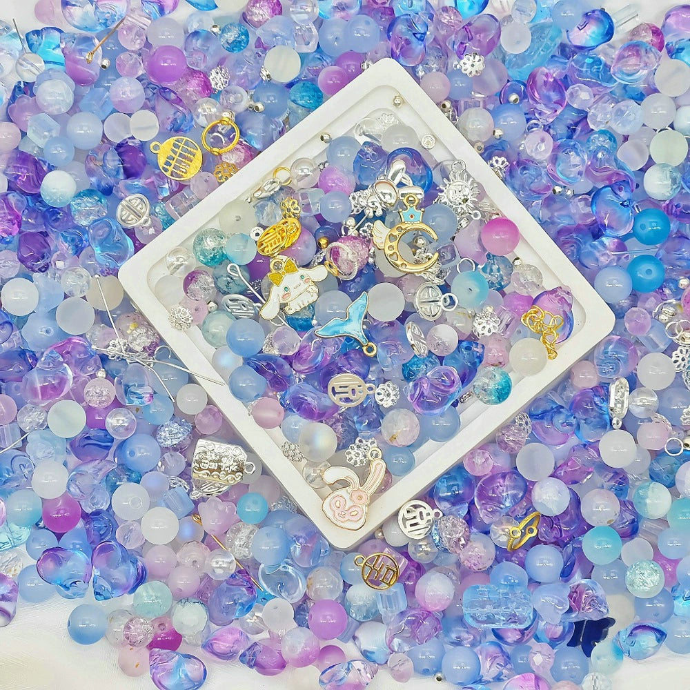 DIY Glass Beads Lucky Bags - Open in Live