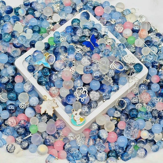 DIY Glass Beads Lucky Bags - Open in Live